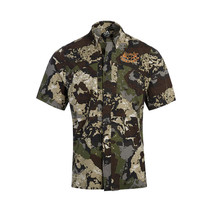 LOS CAZADORES EMBROIDERED PNUMA OUTDOORS SHORT SLEEVE SHOOTER SHIRT CAZA
