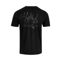 PNUMA OUTDOORS DARK ELK TEE SHIRT BLACK