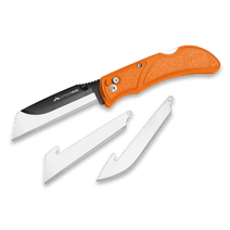 OUTDOOR EDGE CUTLERY RAZORWORK REPLACEABLE BLADE UTILITY KNIFE BLAZE ORANGE