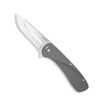 OUTDOOR EDGE CUTLERY RAZORVX1 3.0" REPLACEABLE BLADE EDC KNIFE WITH SPRING ASSISTED FLIPPER SILVER