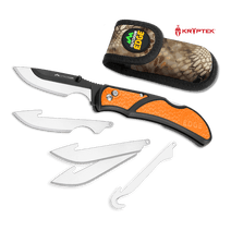 OUTDOOR EDGE CUTLERY  3.0" RAZOR BLADE CAPING KNIFE ORANGE