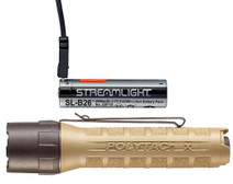 STREAMLIGHT POLYTAC X 600 LUMEN FLASHLIGHT COYOTE