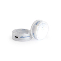 LUXPRO COMPACT RECHARGEABLE LED PUCK LIGHTS 2 PACK
