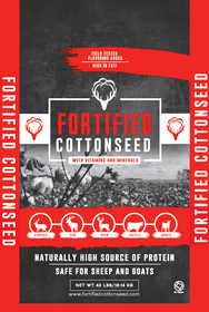 FORTIFIED COTTONSEED BAGGED 40LBS