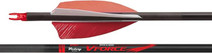 VICTORY ARCHERY VFORCE FEATHERED FLETCHED ARROWS 6 PACK