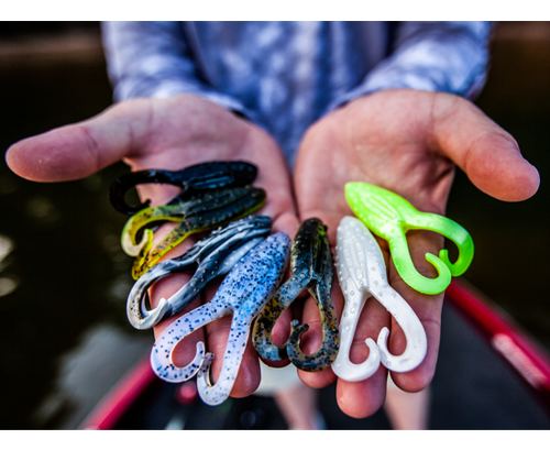 STRIKE KING KVD GURGLE TOAD SOFT PLASTIC