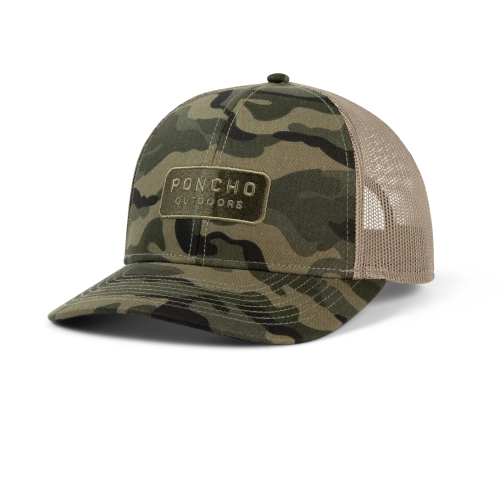 Poncho Camo Trucker Hat