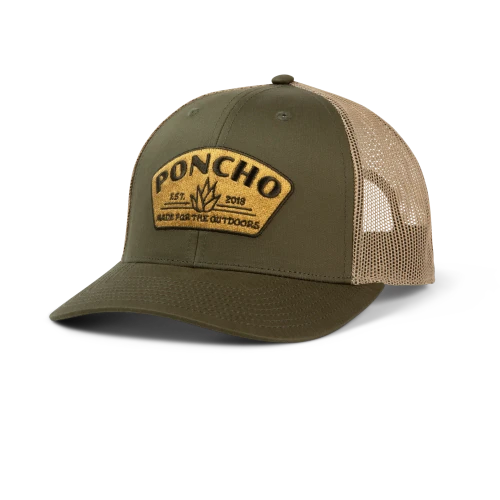 Poncho Moss Agave Trucker Hat
