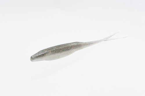Zoom Bait Company Super Fluke 5 Inch Soft Plastic Bait. Color is Called smokin shad.