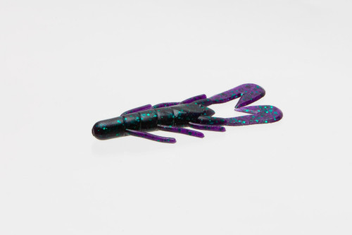 Zoom UV Speed Craw 3 Inch Soft Plastic Bait. Color is called  junebug.