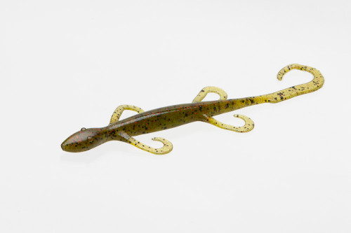 Zoom Bait Company Magnum Lizard 8 inch soft plastic bait. Color is called Watermelon Red.