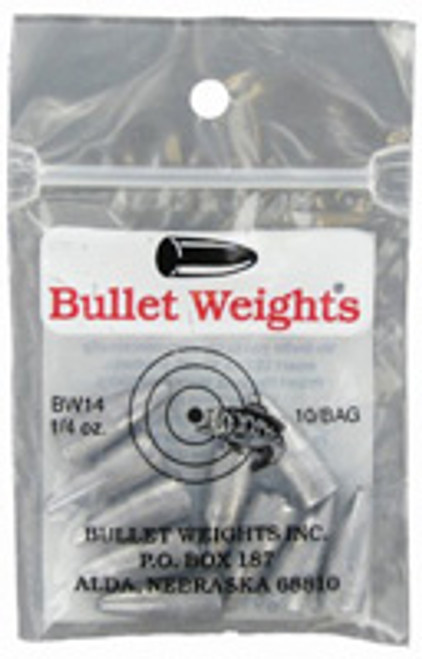 BULLET WEIGHT ORIGINAL BULLET WORM WEIGHT 1/4 OZ 12PK