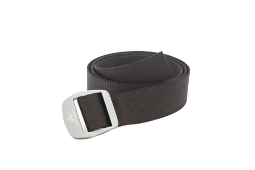 Pnuma Pathfinder Web Belt in dark grey with anodized aluminum buckle