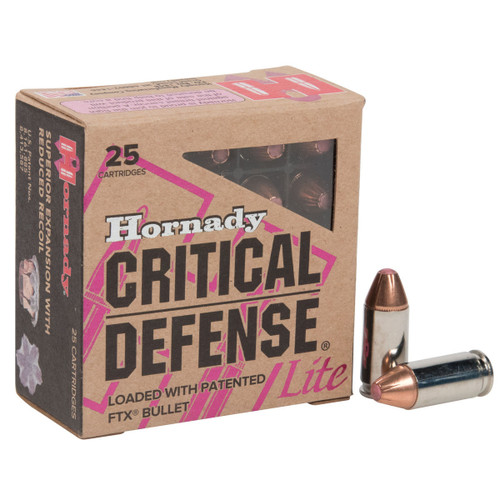HORNADY 9MM LUGER 100GR FTXCD LT