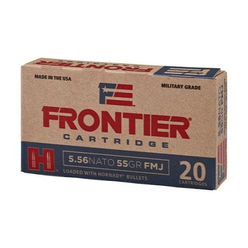 FRONTIER CARTRIDGE 5.56X45MM NATO 55GR FMJ