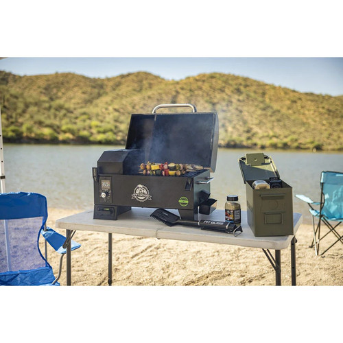 PIT BOSS PORTABLE BATTERY POWERED WOOD PELLET GRILL