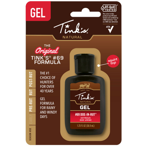 TINK'S #69 DOE-IN-RUT GEL FORMULA DOE ESTRUS 1.25 OZ
