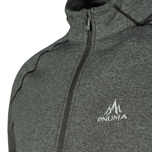 PNUMA OUTDOORS BASE HAVEN QUARTER-ZIP PULLOVER BELUGA PNUMA OUTDOORS BASE HAVEN QUARTER-ZIP PULLOVER BELUGA