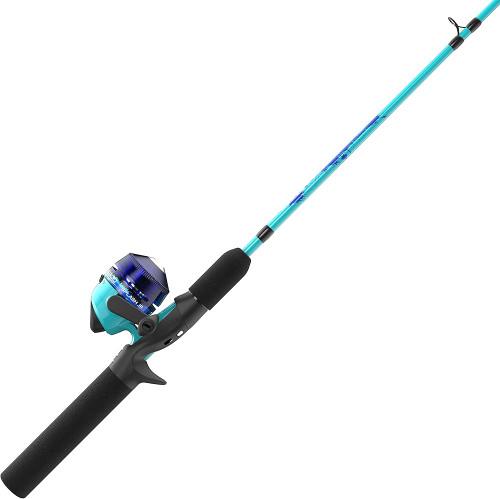 ZEBCO YOUTH SPLASH JR SPINCAST ROD & REEL COMBO 4FT 2-PIECE