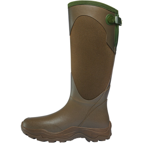 LACROSSE LADIES ALPHA AGILITY 15" SNAKE BOOT BROWN/GREEN LACROSSE LADIES ALPHA AGILITY 15" SNAKE BOOT BROWN/GREEN