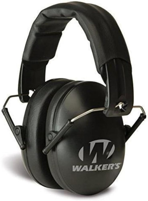 WALKER'S GAME EAR PRO LOW PROFILE EAR MUFF BLACK
