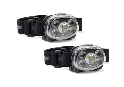 Cyclops Force XP 350 lumen headlamp 2 pack