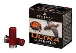 FEDERAL ULTRA CLAY & FIELD 12GA 2.75" 1&1/8OZ #7.5 SHOT