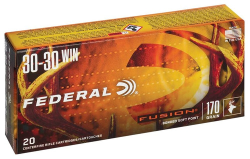 FEDERAL FUSION RIFLE .30-30 WIN 170GR