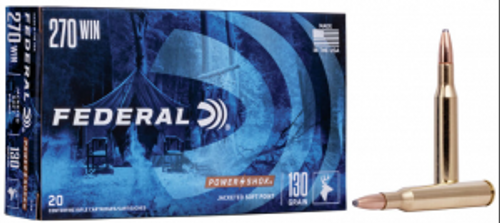 FEDERAL POWER-SHOK RIFLE .270 WIN 130GR