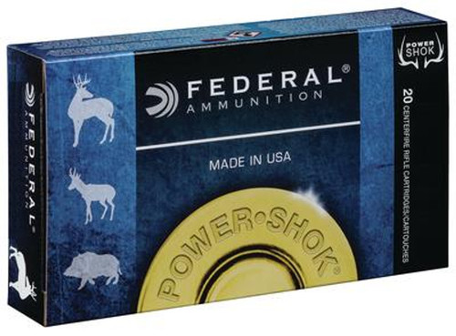 FEDERAL POWER-SHOK RIFLE .25-06 REM 117GR
