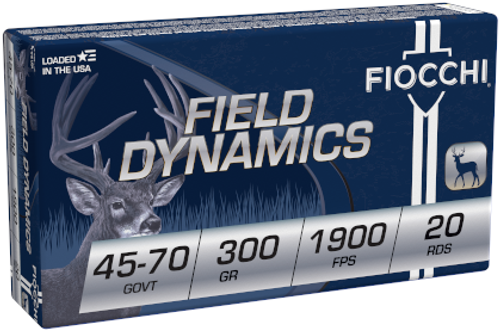 FIOCCHI AMMUNITION .45-70 GOVERNMENT 300GR