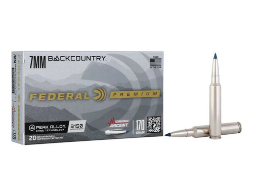 FEDERAL PREMIUM 7MM BACKCOUNTRY 170GR