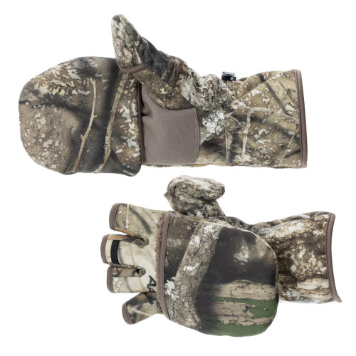 DSG WOMEN'S SHERPA FLIP TOP MITTEN REALTREE APX CAMO