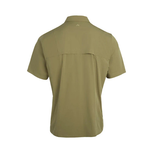 PNUMA OUTDOORS SHORT SLEEVE SHOOTER SHIRT DRIED HERB PNUMA OUTDOORS SHORT SLEEVE SHOOTER SHIRT DRIED HERB