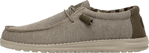HEYDUDE MEN'S WALLY SOX CASUAL SHOES BEIGE HEYDUDE MEN'S WALLY SOX CASUAL SHOES BEIGE
