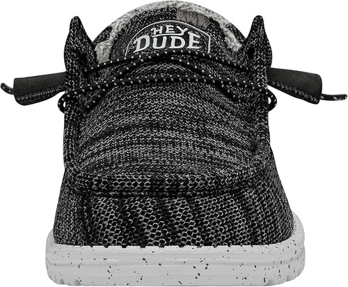 HEYDUDE MEN'S WALLY SOX CASUAL SHOES MIX METEORITE HEYDUDE MEN'S WALLY SOX CASUAL SHOES MIX METEORITE