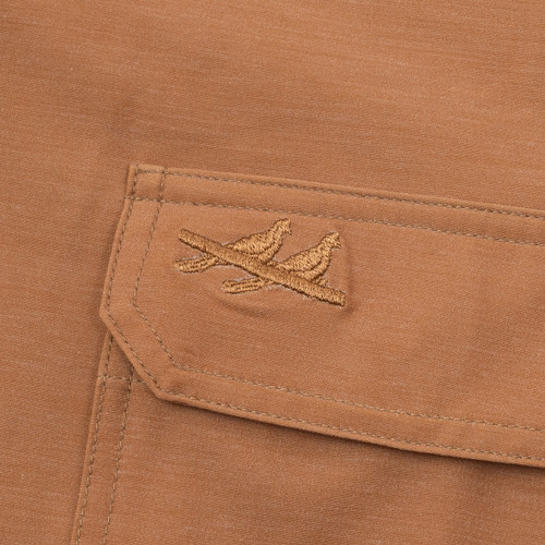 TWO DOVE OUTDOORS RIO ULTIMATE OUTDOOR BLEND SHORT SLEEVE SHIRT CROCKETT ADOBE BROWN TWO DOVE OUTDOORS RIO ULTIMATE OUTDOOR BLEND SHORT SLEEVE SHIRT CROCKETT ADOBE BROWN