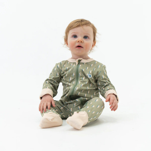 BURLEBO BABY ZIP UP ONSIE BURLEBO BABY ZIP UP ONSIE