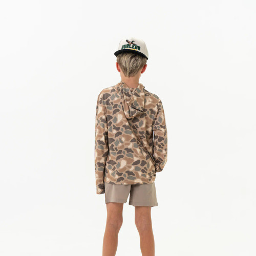 BURLEBO YOUTH PERFORMANCE HOODIE PINTAIL CAMO BURLEBO YOUTH PERFORMANCE HOODIE PINTAIL CAMO