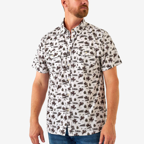 BURLEBO PERFORMANCE WESTERN SHIRT