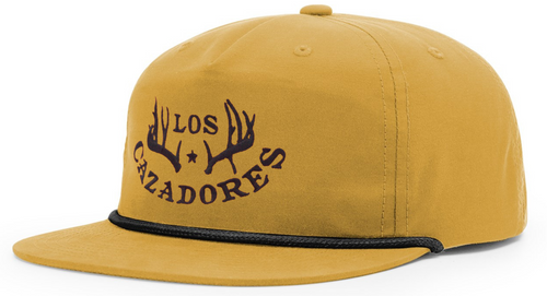 LOS CAZADORES ORIGINAL HORNS LOGO ROPE CAP LOS CAZADORES ORIGINAL HORNS LOGO ROPE CAP