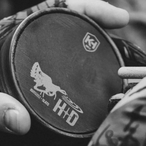 KNIGHT & HALE HD SLATE SURFACE TURKEY POT CALL KNIGHT & HALE HD SLATE SURFACE TURKEY POT CALL