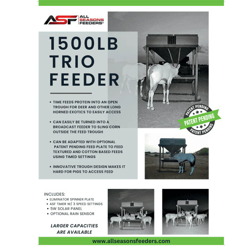 ASF TRIO FEEDER ASF TRIO FEEDER