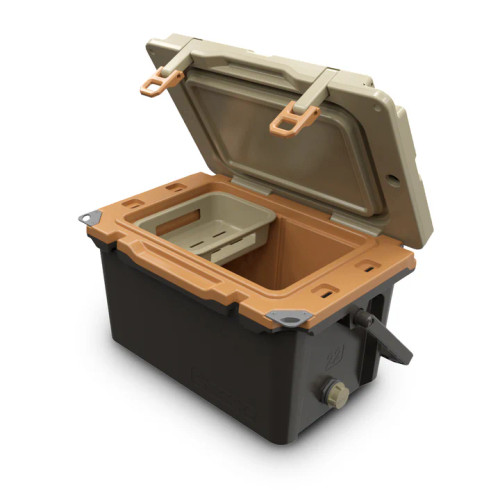 LOS CAZADORES CUSTOM YUKON SNAKE RIVER HARD COOLER 22QT LOS CAZADORES CUSTOM YUKON SNAKE RIVER HARD COOLER 22QT