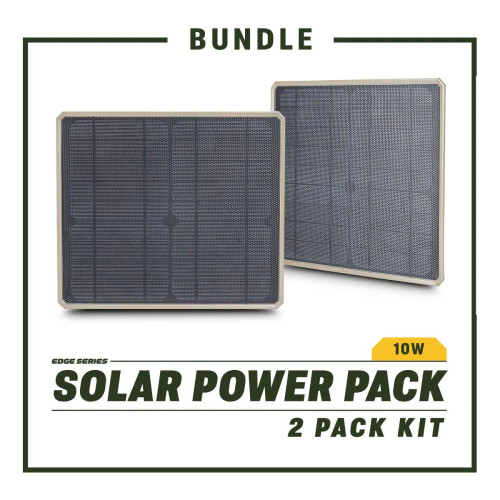 MOULTRIE 10W SOLAR POWER - 2 PACK MOULTRIE 10W SOLAR POWER - 2 PACK
