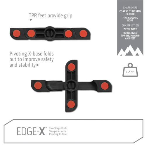 OUTDOOR EDGE EDGE-X 2-STAGE KNIFE SHARPENER