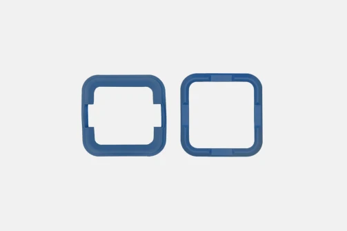 Turtlebox Ranger bumper set in royal blue, top and bottom bumpers