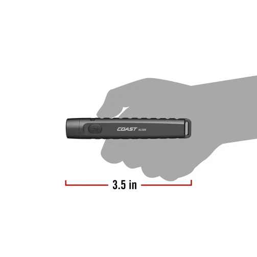 Coast KL50R Rechargeable Pocket Flashlight 400 Lumen