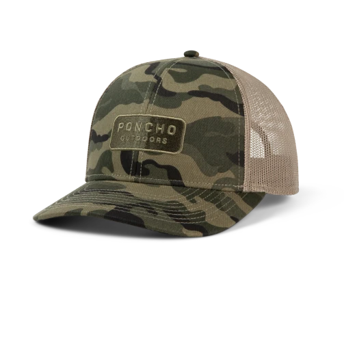 Poncho Camo Trucker Hat