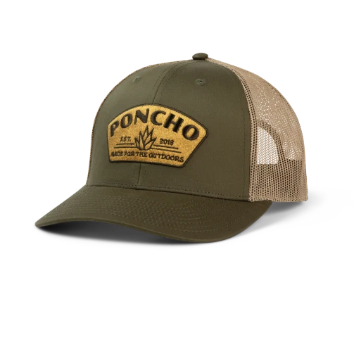 Poncho Moss Agave Trucker Hat